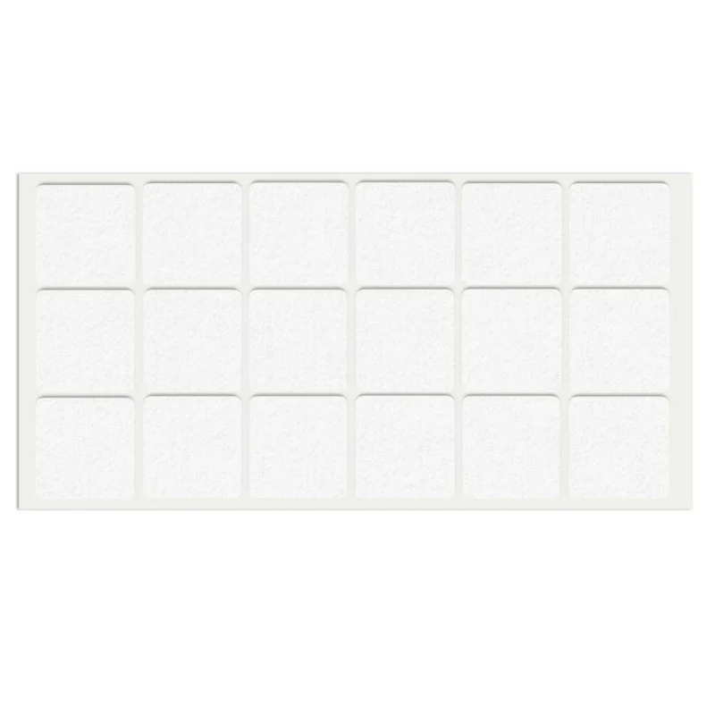 Feltrini adesivi per Mobili 35x35mm - Bianco