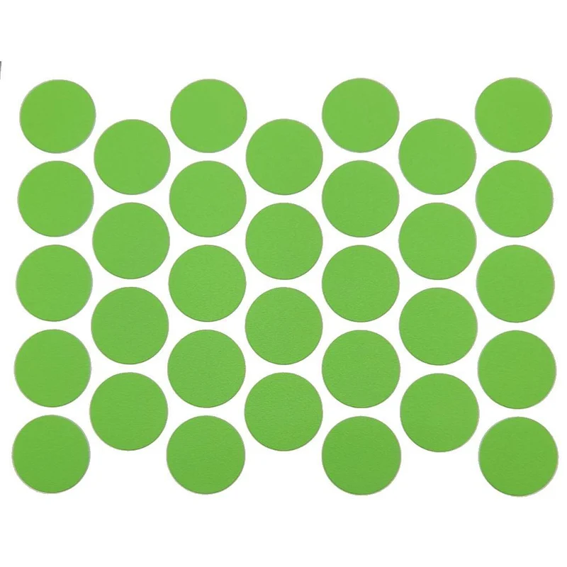 Tappi coprivite adesivi - Verde acqua Ø18