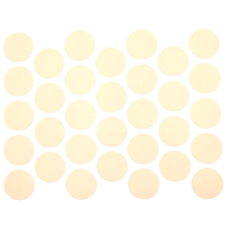 Tappi coprivite adesivi - Crema Ø18