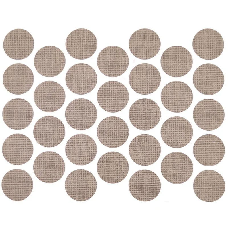 Tappi coprivite adesivi - Latte di cotone Ø18