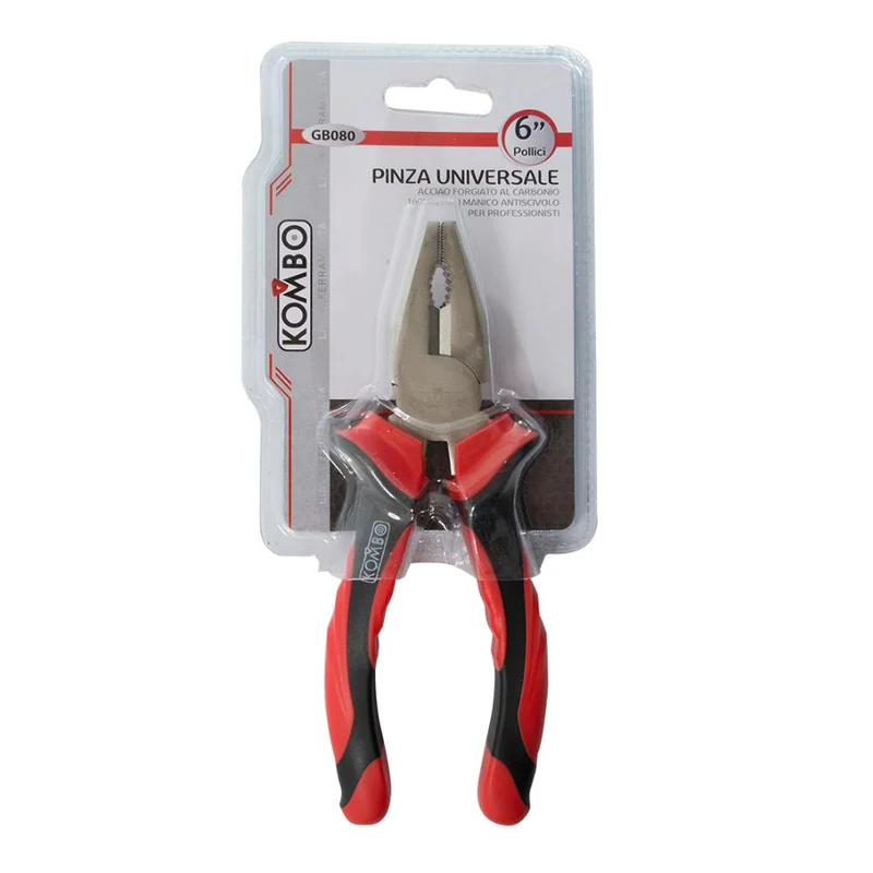 Pinza UNIVERSALE PROFESSIONALE da 160mm in acciaio forgiato a caldo