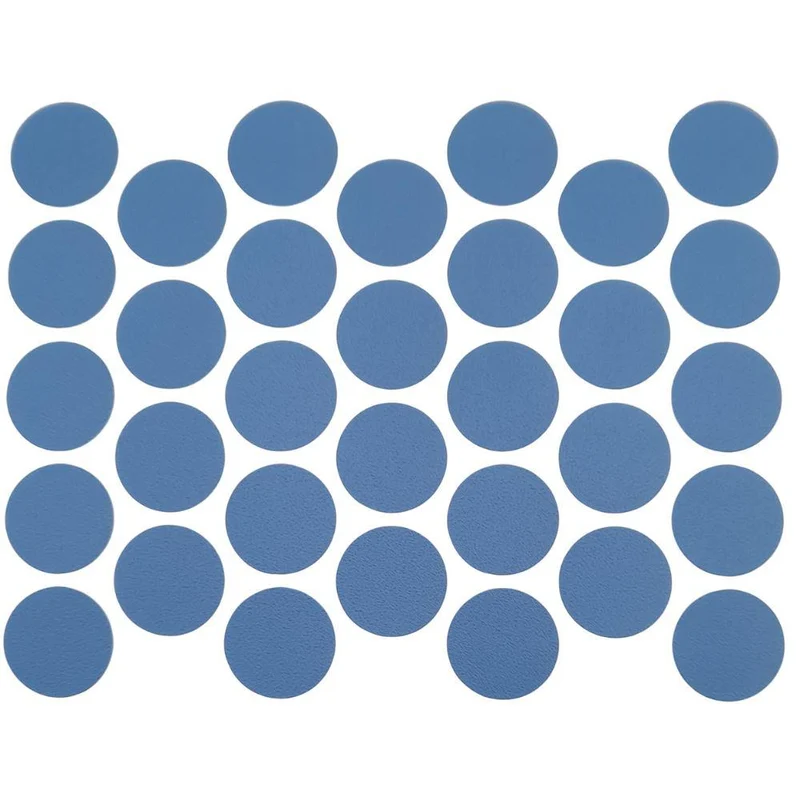 Tappi coprivite adesivi - Blu Ø18