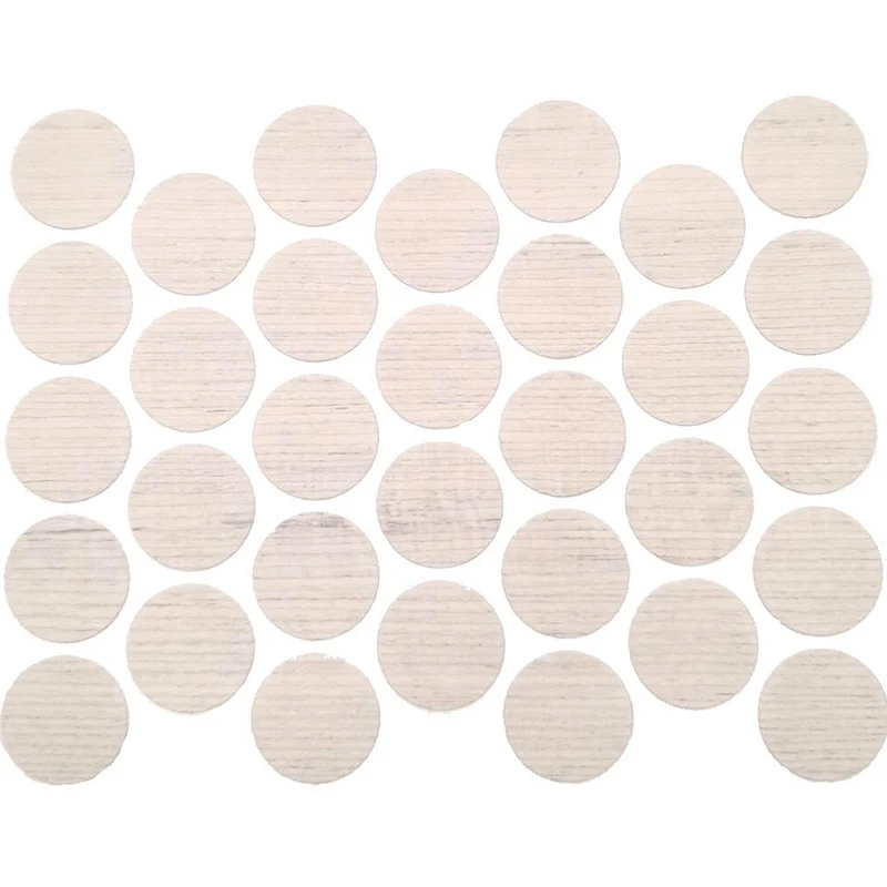 Tappi coprivite adesivi - Bianco antico Ø18