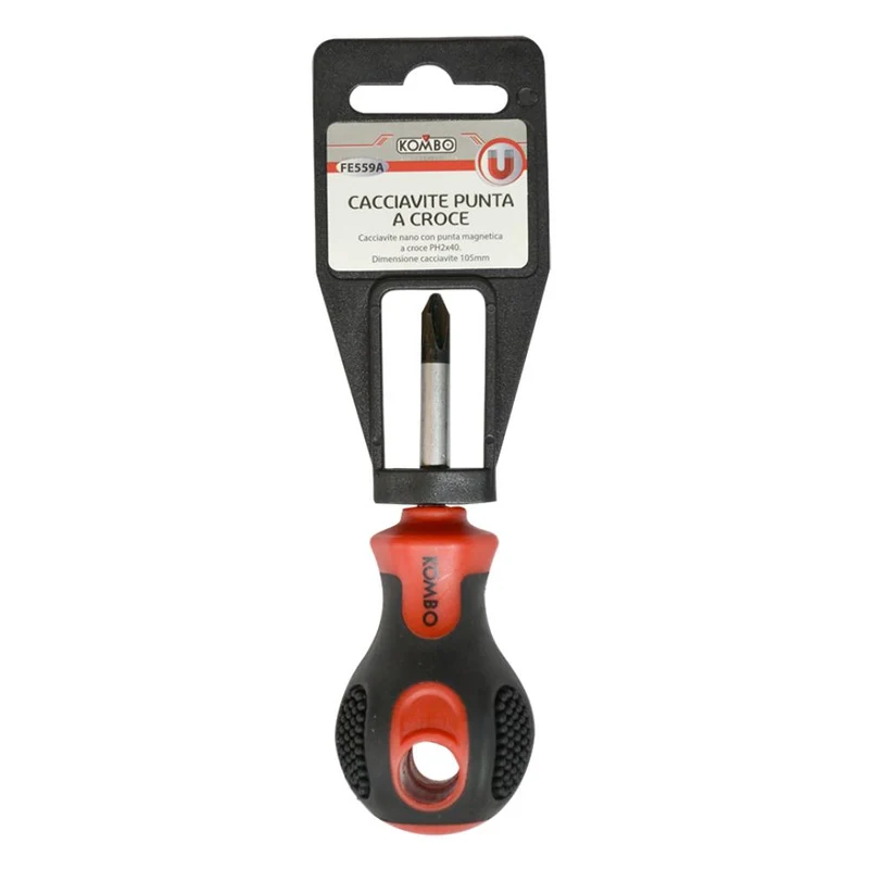 Cacciavite Nano con Punta Magnetica a Croce PH2x40 L=105mm