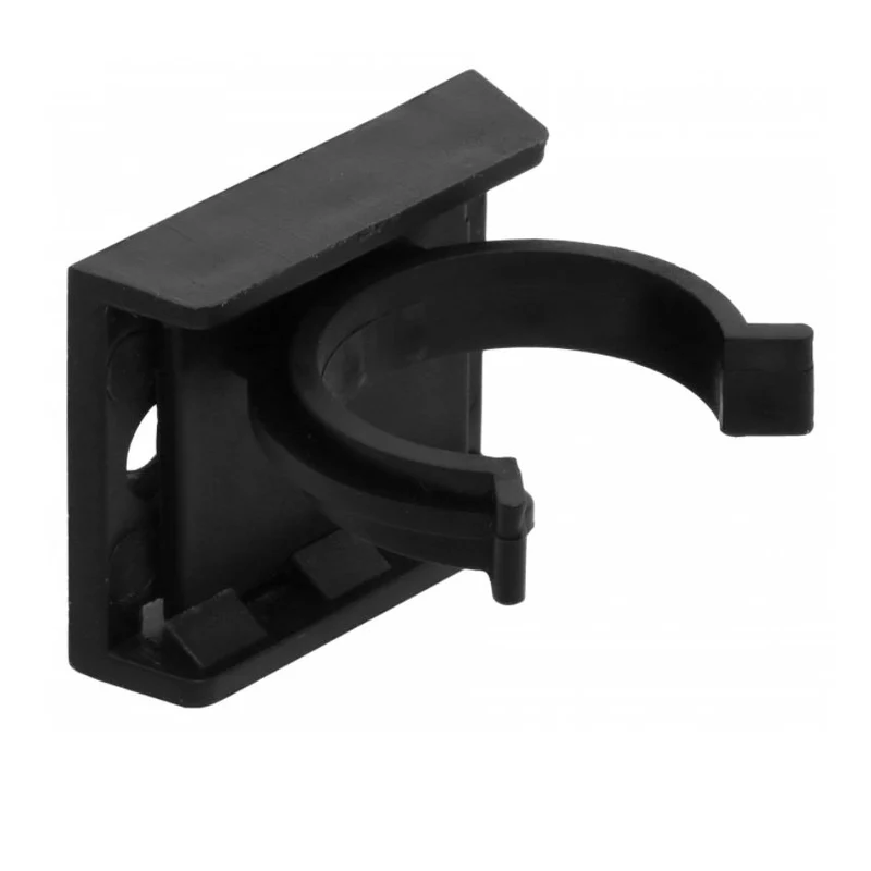 Clip per piedistallo in plastica - Nero