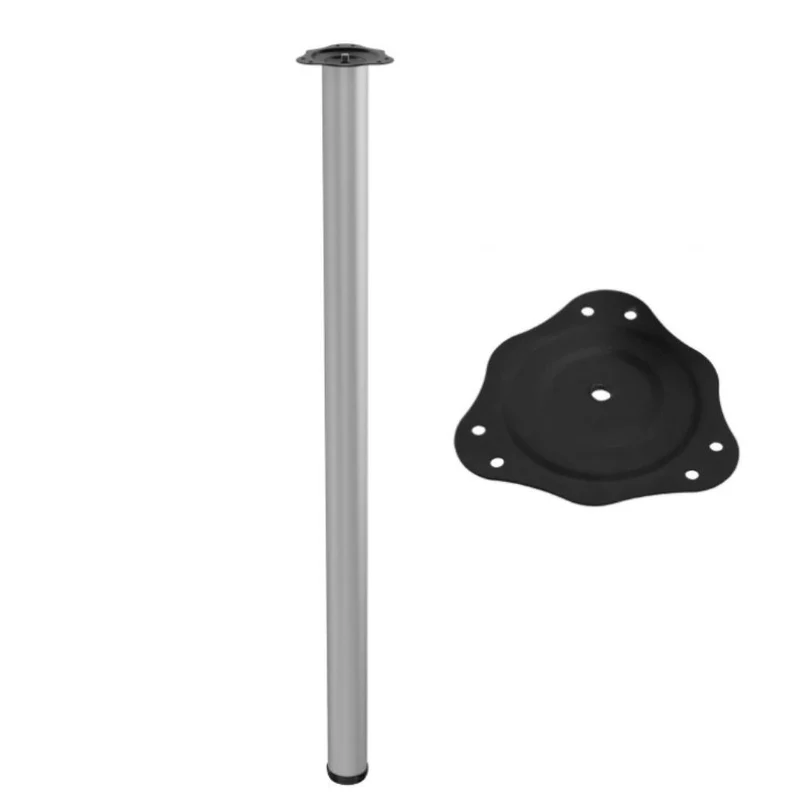 Piedini per Mobili 1100mm con acciaio Piastre di Fissaggio - Alluminio