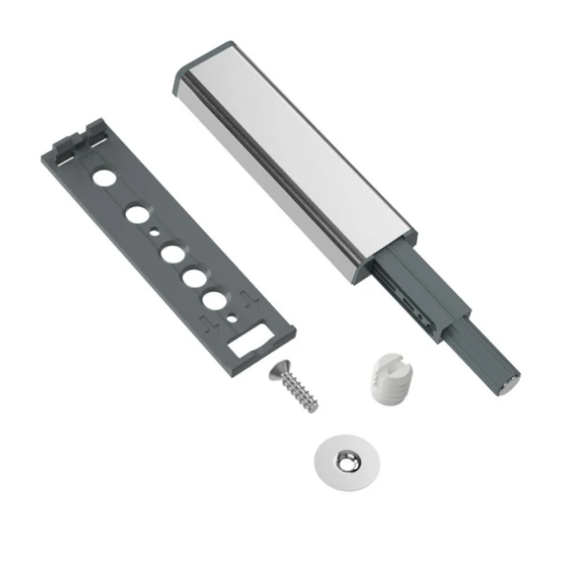 Chiusura Push to Open - Cerniere senza molla - con punta magnetica Zinco/Grigio