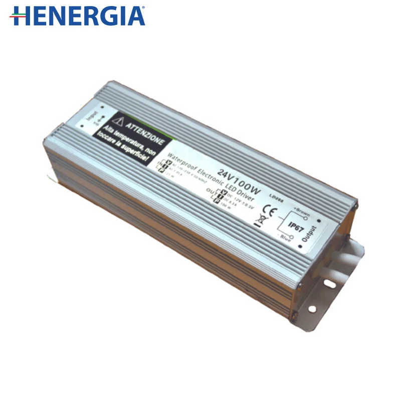 ALIMENTATORE PER STRIPLED 1 USCITE 150W VOLT/IN 100-240V 50/60HZ VOLT/OUT 24V/DC