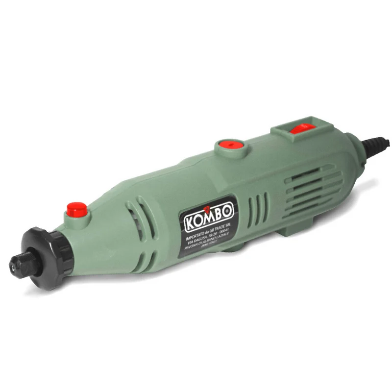 Kit Minitrapano Multiuso KOMBO con 40 Accessori - Potenza 135 W - 230V 50hz