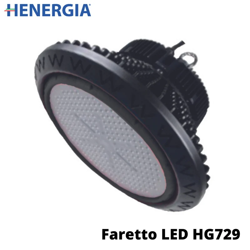 UFO LED 100W 12000Lm, K4000, 120Lm/W, DIMENSIONImm.285X220, DRIVER MH MEANWELL, CHIP