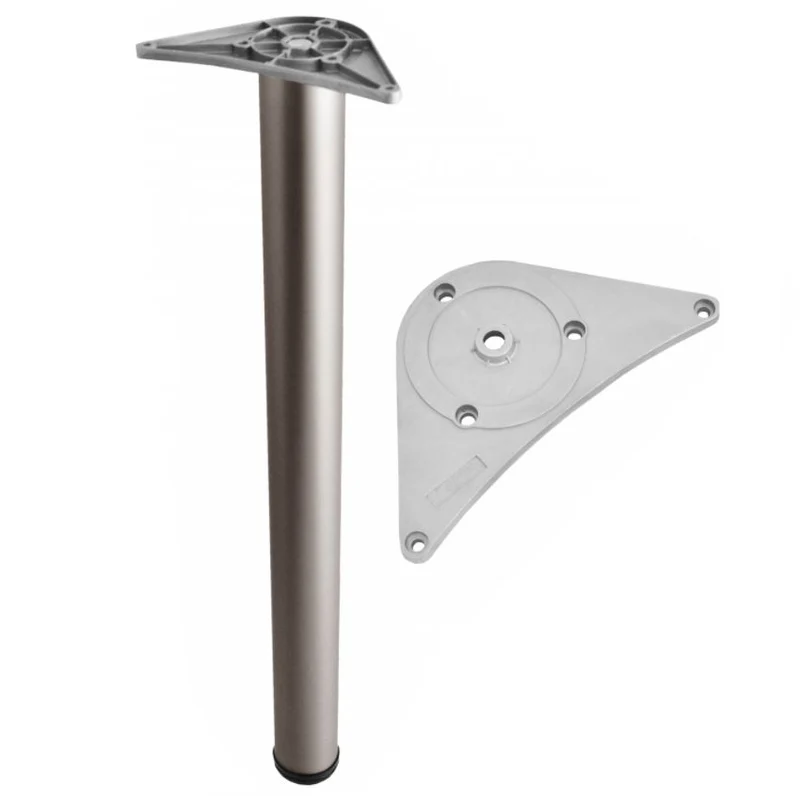 Piedini per Mobili 1100mm con Piastre di Fissaggio - Raso