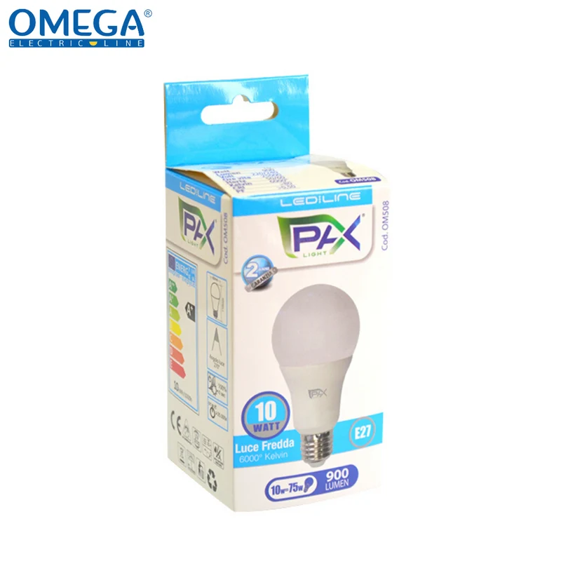 GOCCIA LED A60 10W 6000K 900LM E27 A+.