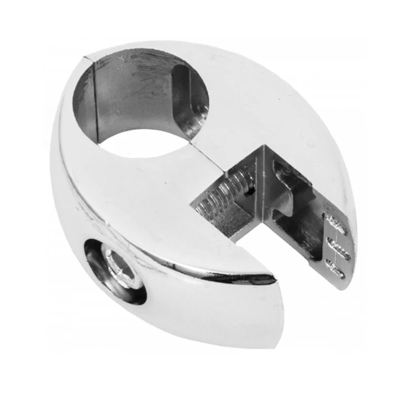 Connettore per scheda e vetro da 25 mm, Cromo