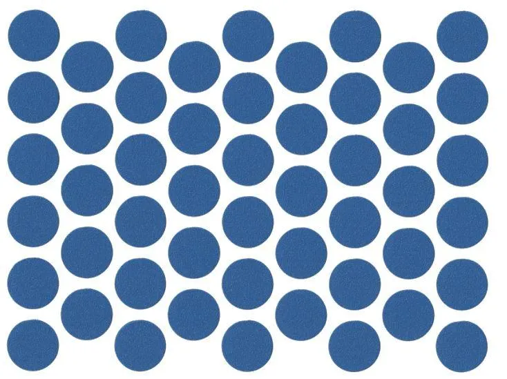 Tappi coprivite adesivi - Blu Ø14