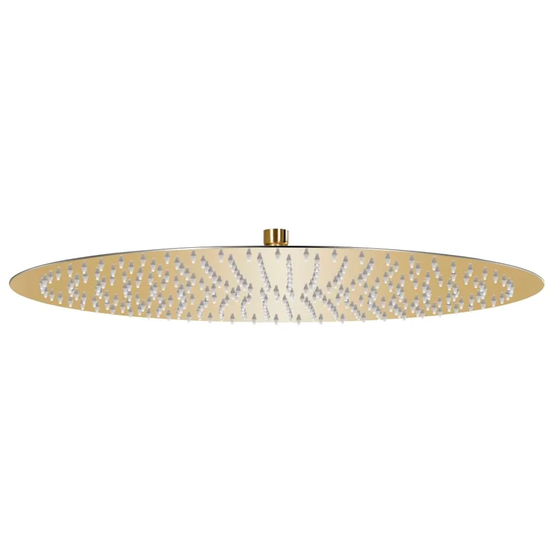 Soffione doccia a pioggia in acciaio inox 50 cm rotondo finitura oro 02_0002089