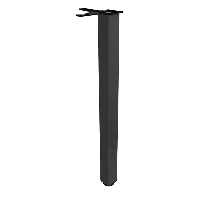 Piedini per Mobili regolabili nero 710mm - Altezza 100mm