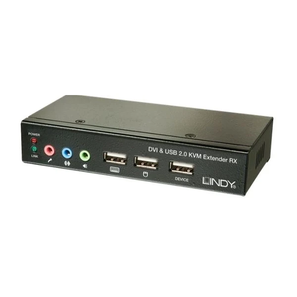 Lindy 39377 switch per keyboard-video-mouse (kvm) nero - 39377-LND