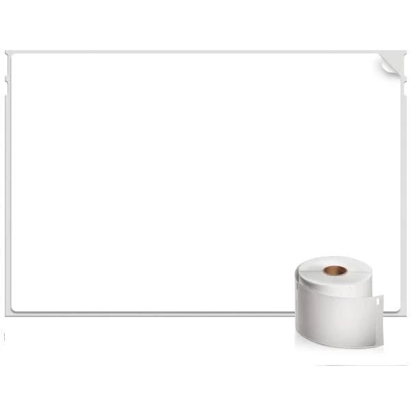 Dymo lw etichette extra large originali per etichettatrice labelwriter 5xl/4xl | 104 mm x 159 mm | rotolo da 220 | nero su bianco - S0904980