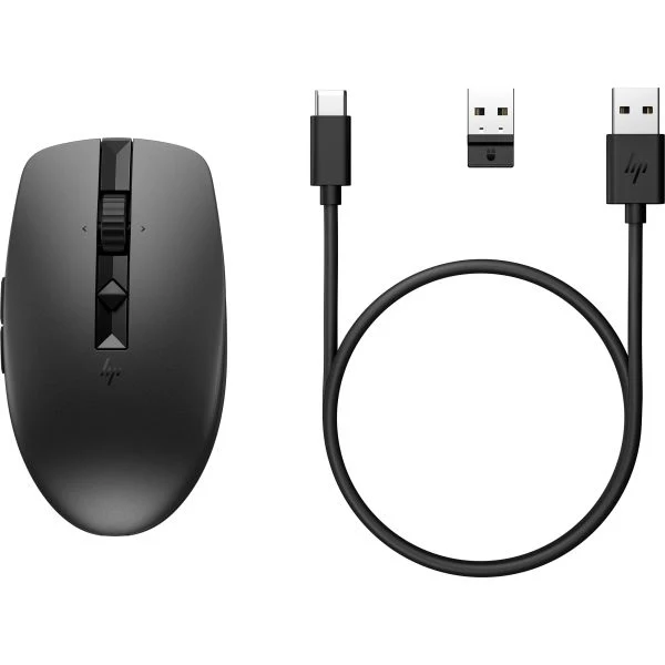 Hp mouse silenzioso ricaricabile 710 - 6E6F2AA#ABB