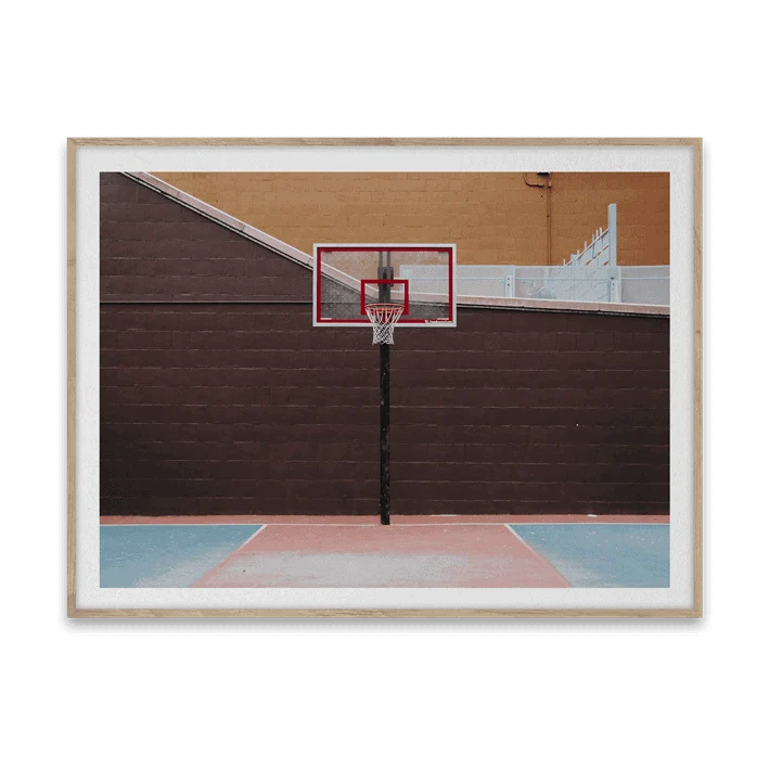 Stampa CITIES OF BASKETBALL 07 NEW YORK by Papercollective