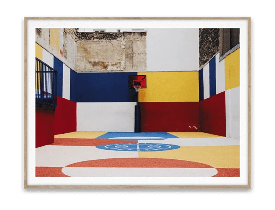 Stampa CITIES OF BASKETBALL 03 PARIS by Papercollective