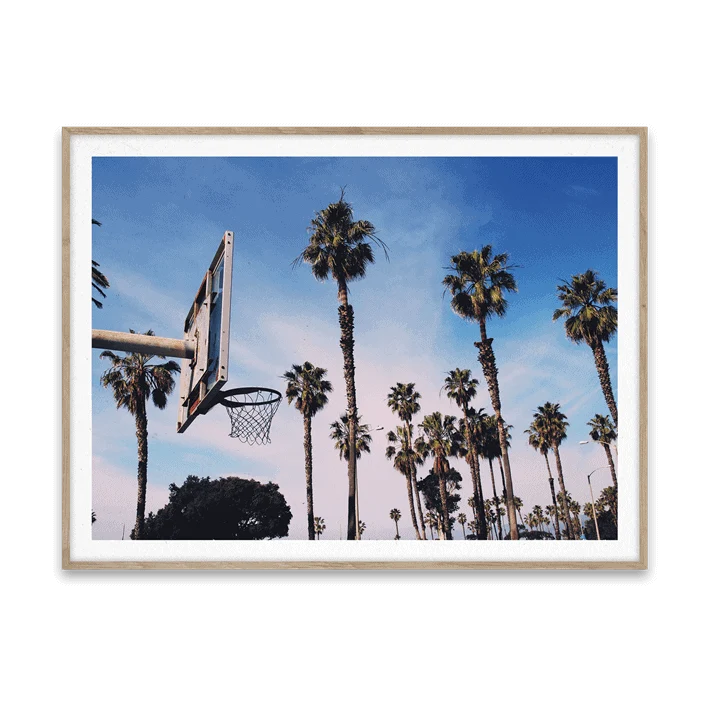 Stampa CITIES OF BASKETBALL 02 LA by Papercollective