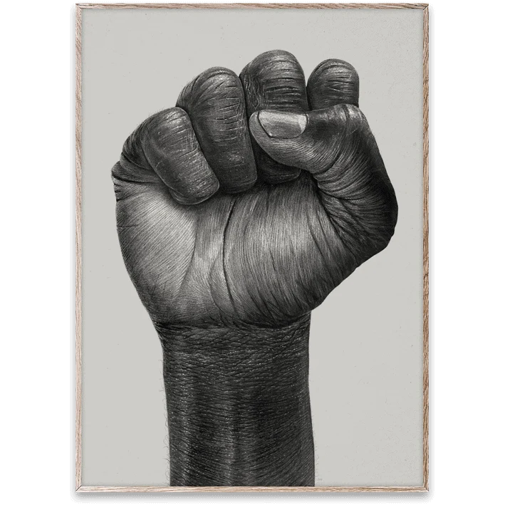 Stampa RAISED FIST by Papercollective