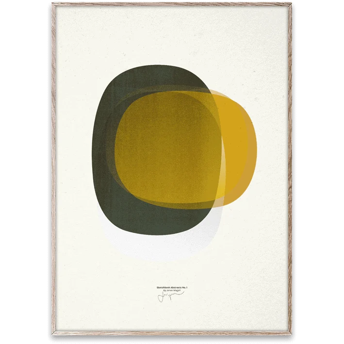 Stampa SKETCHBOOK ABSTRACT 01 by Papercollective