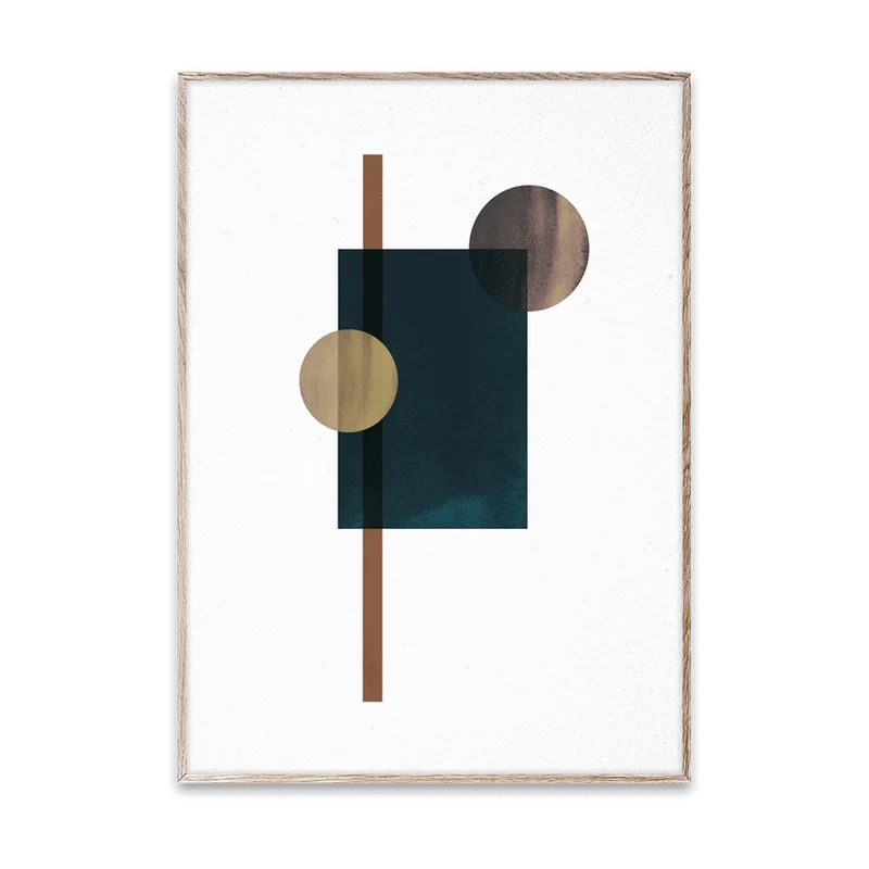Stampa SHAPES OF COLOUR 04 by Papercollective