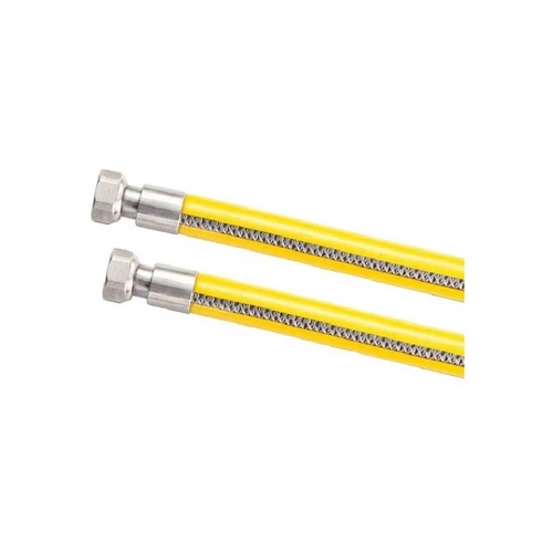 Tubo flessibile in acciaio per gas mf cm 100 1/2x1/2