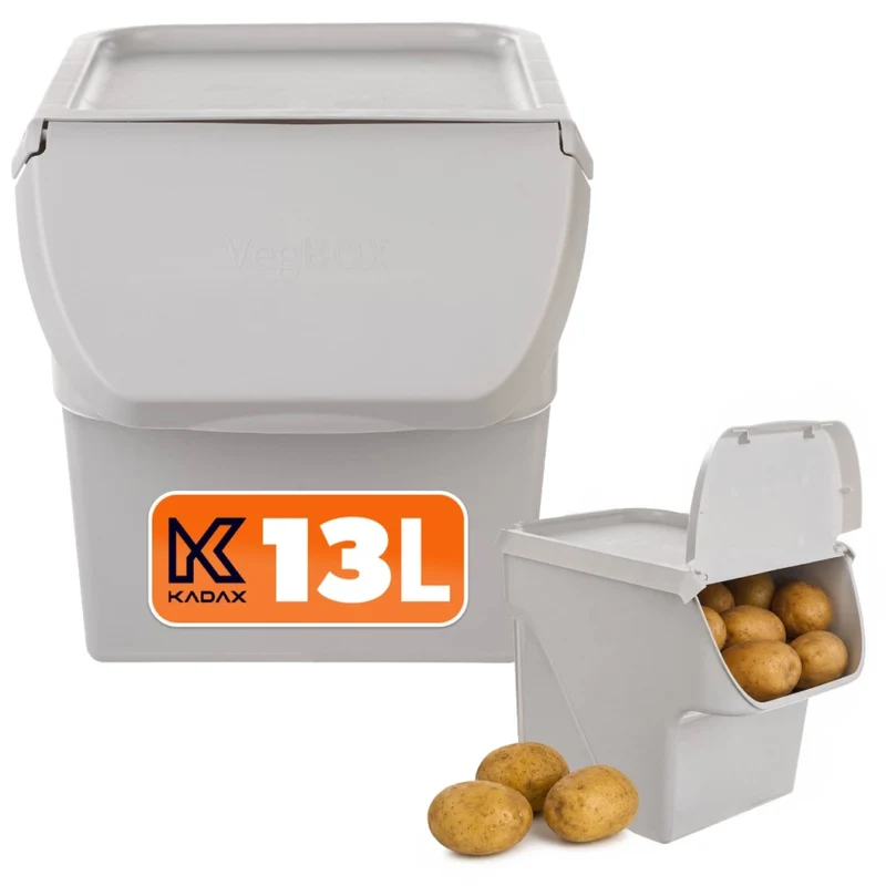 Contenitore KADAX per patate, verdure, frutta, cipolle, aglio, per la conservazione in cucina.
