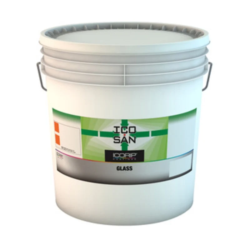 Idropittura Icosan Glass Bk Bianco 0,750 l Colorificio I.co.ri.p