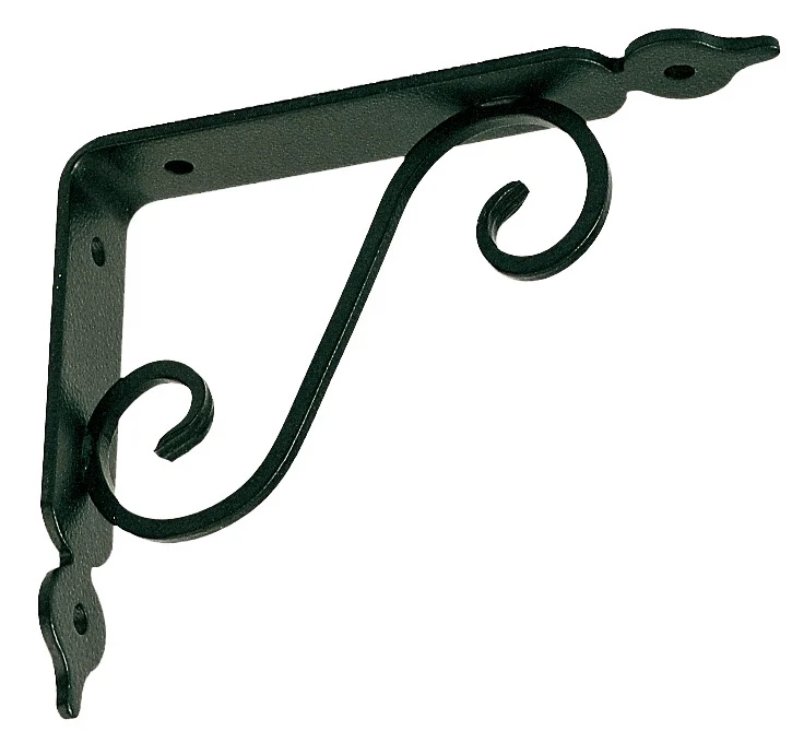 Reggimensola Ferro Battuto Nero Sat 150 x 110 mm 10 Pezzi