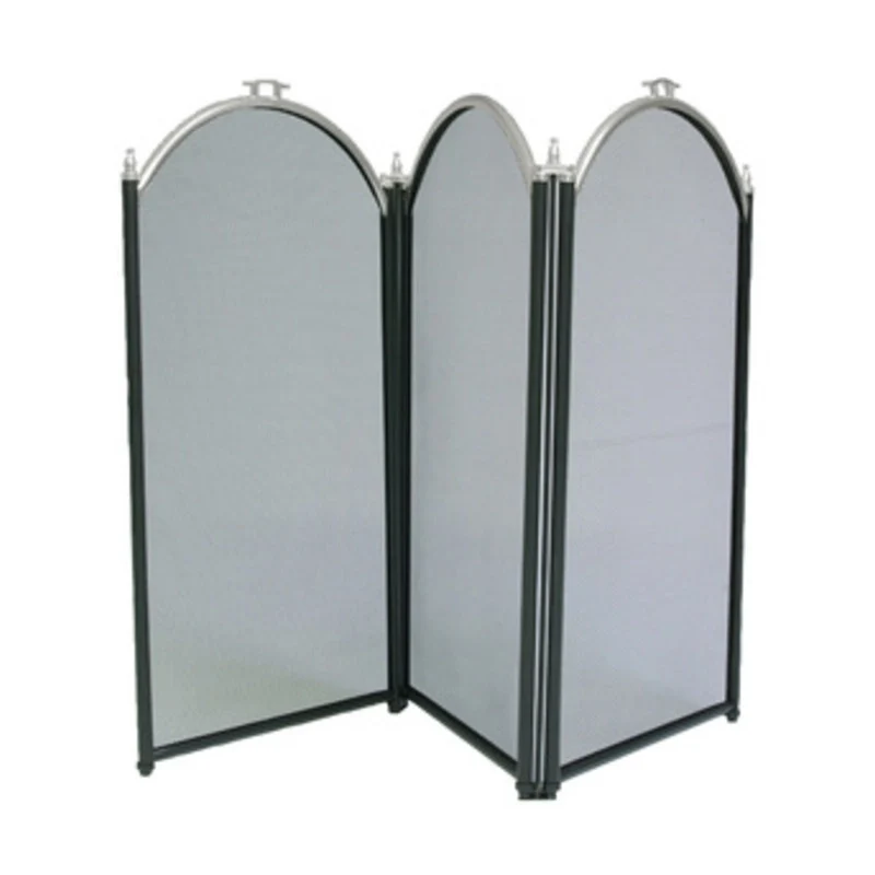 Parascintille 3 Ante Bordo Cromo Sat. 98XH60 Cm Teporus