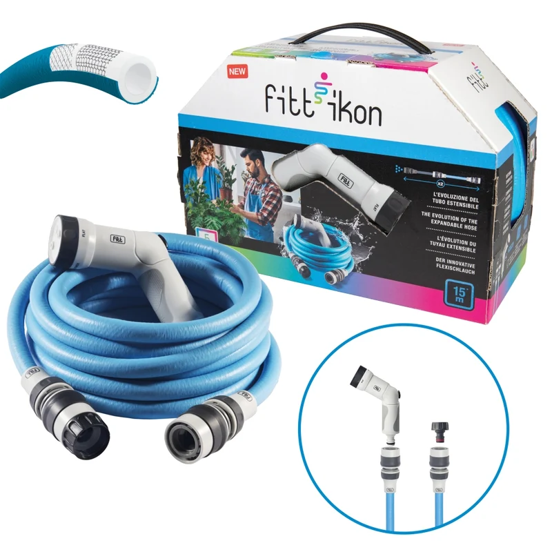 Tubo Ikon Fino a 15 m con Accessori Colori Ass Set 4 Pezzi