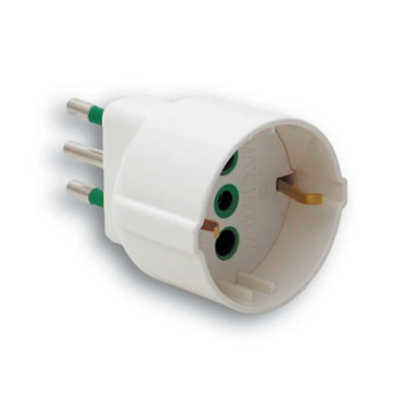 Fme 87.120 Bl Adattatatore 10A 2P e T Schuko Fanton