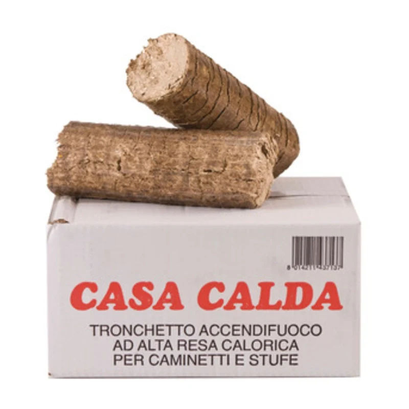 Tronchetto per Stufe e Camini Confezione 8 Pezzi