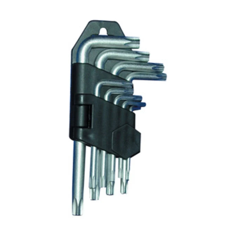 Serie 9 Chiavi Torx T10 T50 Cromo Vanadio * 20056 China Jilin 6018 6