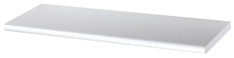 Mensola Arredam. Bianca 25 x 2,5 x 120 cm 5 Pezzi