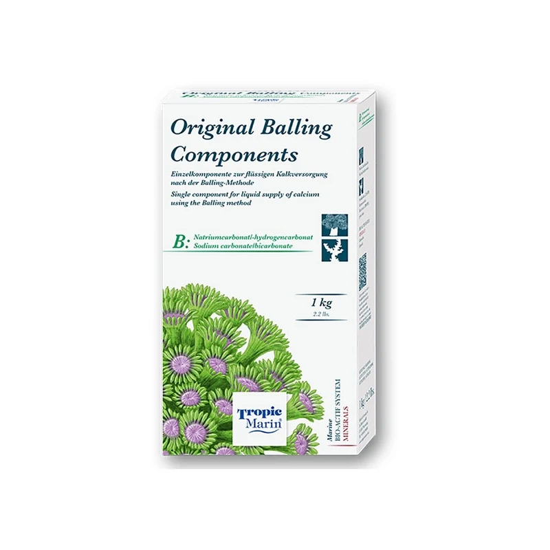 Tropic Marin Orginal Balling Components B 1kg - integratore in polvere di carbonati per metodo Balling