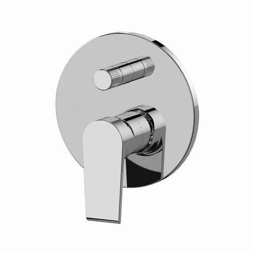Miscelatore incasso doccia c/deviatore 2 vie a vitone linea artic cromo