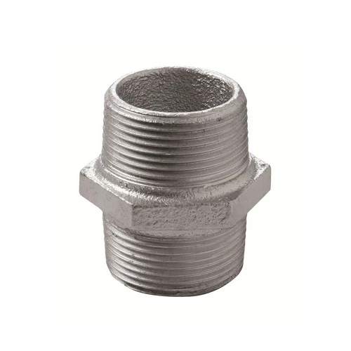 Nipple con filettatura dx sx zincato 1