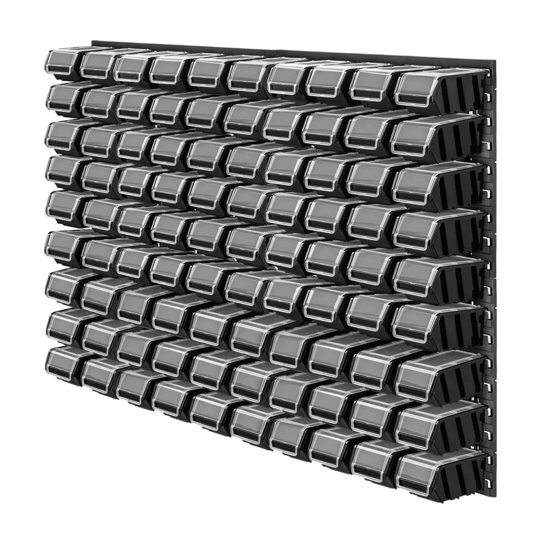 Pannello portautensili KADAX da parete per officina, 116x78 cm, 90 scomparti, garage, officina