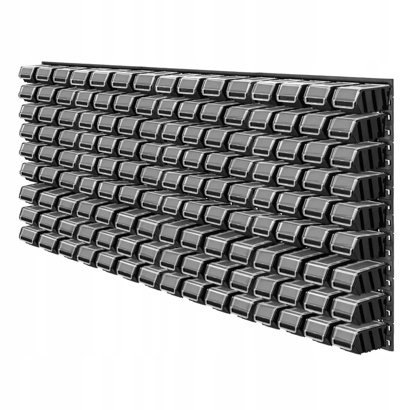 Pannello portautensili KADAX da parete per officina, 174x78 cm, 135 scomparti, garage/officina.