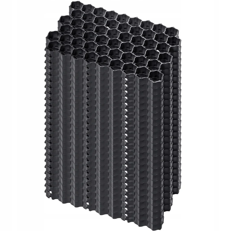 Griglia di protezione per prato KADAX Geogrid 60x40x4 cm 24 pezzi Giardino 590 Ton/M2