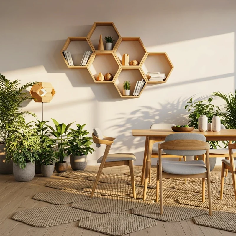 Wabenregal aus Altholz | Kleine Hexe WR