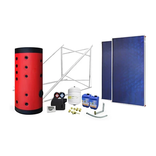 Impianto solare circuito forzato 200 lt aton 2 scamb. 2 collettori