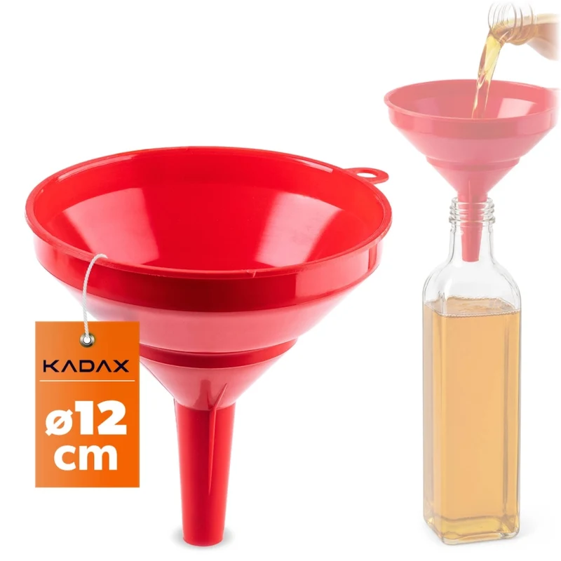 KADAX Lejek średni fi 12cm - czerwony K17476