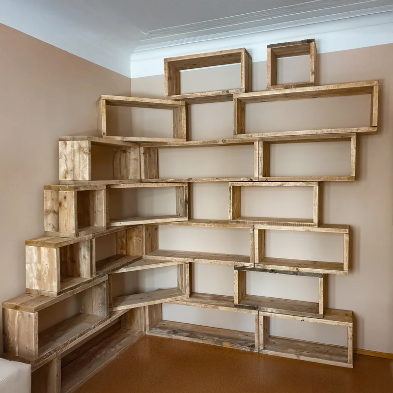 Modulares Regal | Kiste40 | aus massivem Bauholz
