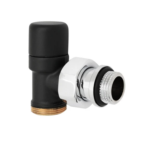 Detentore a squadra ovus 1/2 nero